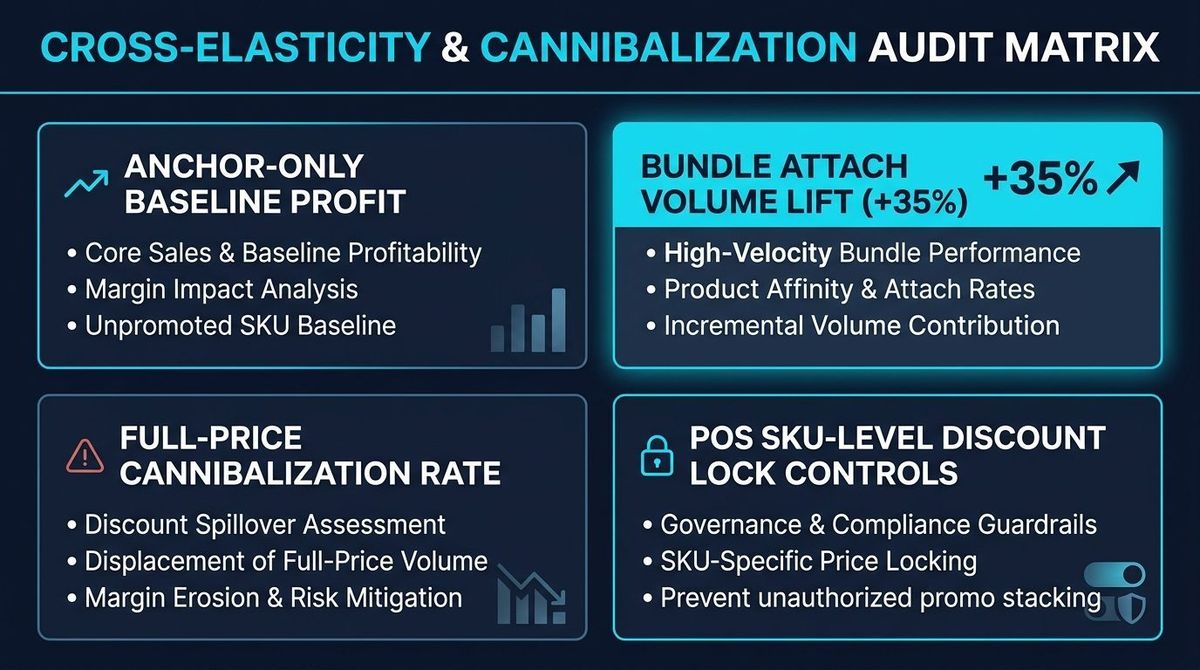 Cross-Elasticity and Cannibalization Audit Matrix for Retail Bundles